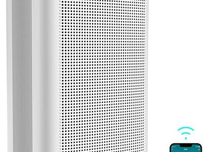 Air Purifier for Home Large Room 3800 ft² - APP & Alexa - Ture HEPA Activated Carbon