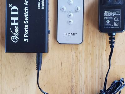 VIEW HD 5 PORT HDMI SWITCH AMPLIFIER VHD-0501M