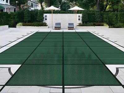 Pool Safety Cover for Inground Pools, Heavy-Duty W