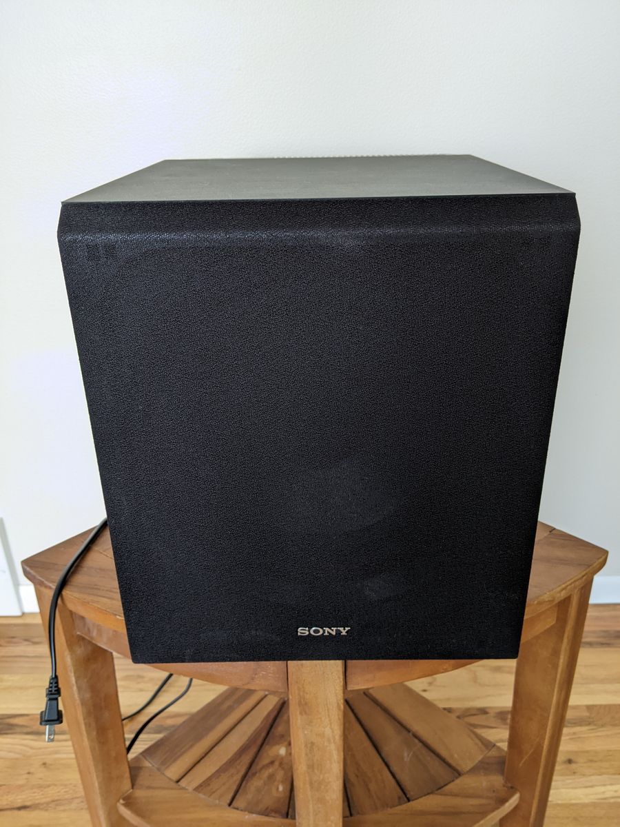 Sony SA-CS9 Subwoofer 120V 60Hz 70W $85