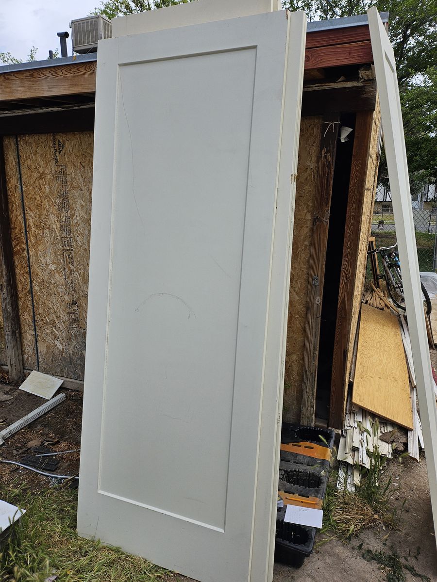 New 36x96 heavy single panel door