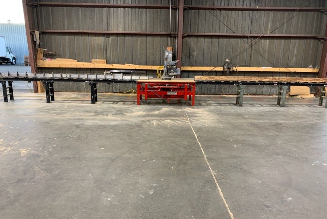 Pull-arm Saw with Hain Measuring Device