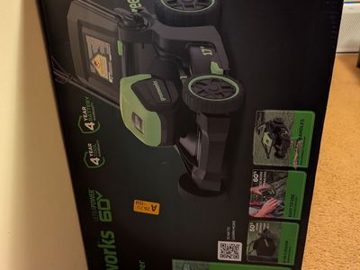 new in box electric lawn mower 60w