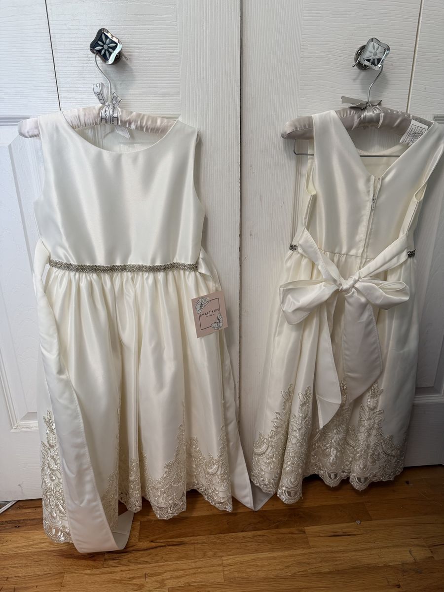 White girl toddler dresses - identical, both size 5
