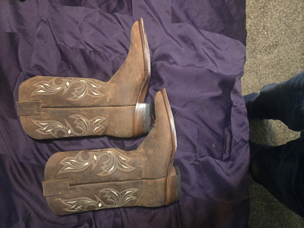 work/ cowboy boots