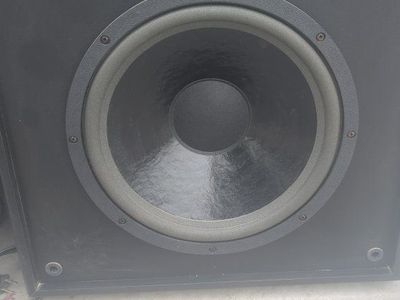 MTX PSW101B 100W Powered Subwoofer - 38Hz-150Hz Made in USA