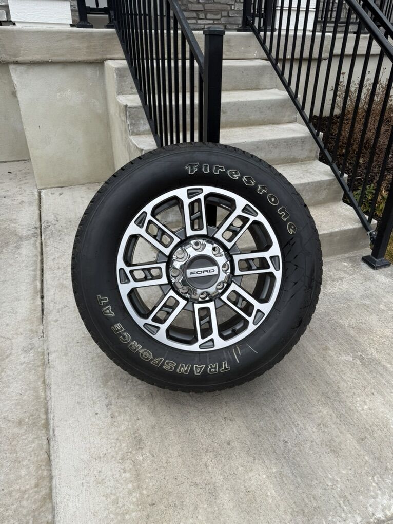 Ford F350 Limited Rims And Tires 285/60R20