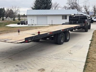 2001 Tilt and Slide Bed 31' GOOSENECK TRAILER