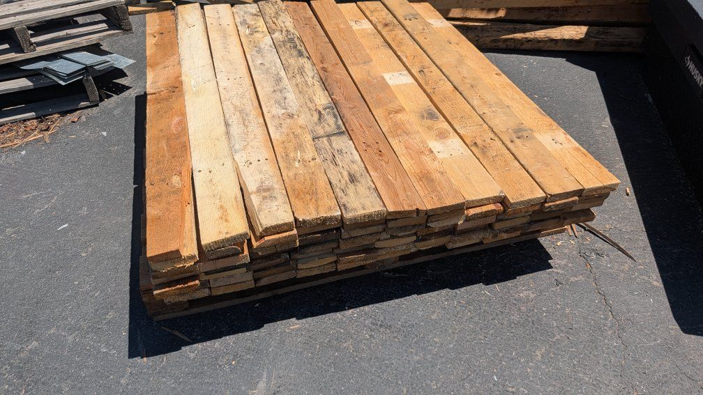 Wood Boards (3/4"x3 1/2"x4ft)