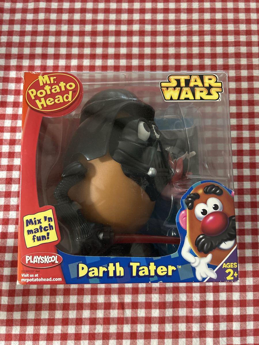Star Wars Collectible Darth Vader - Mr. Potato Head Star Wars Darth Tater Mix 'n Match Figure by Playskool Brand New