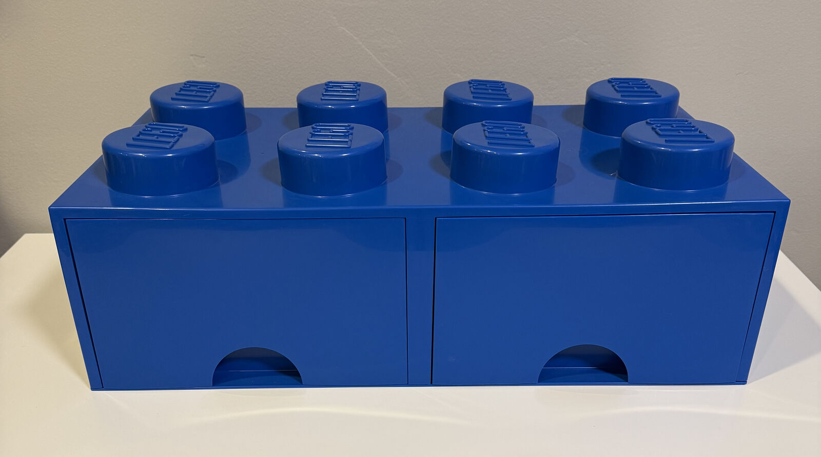LEGO 8-stud Bright Blue Storage Brick Drawer 5005399