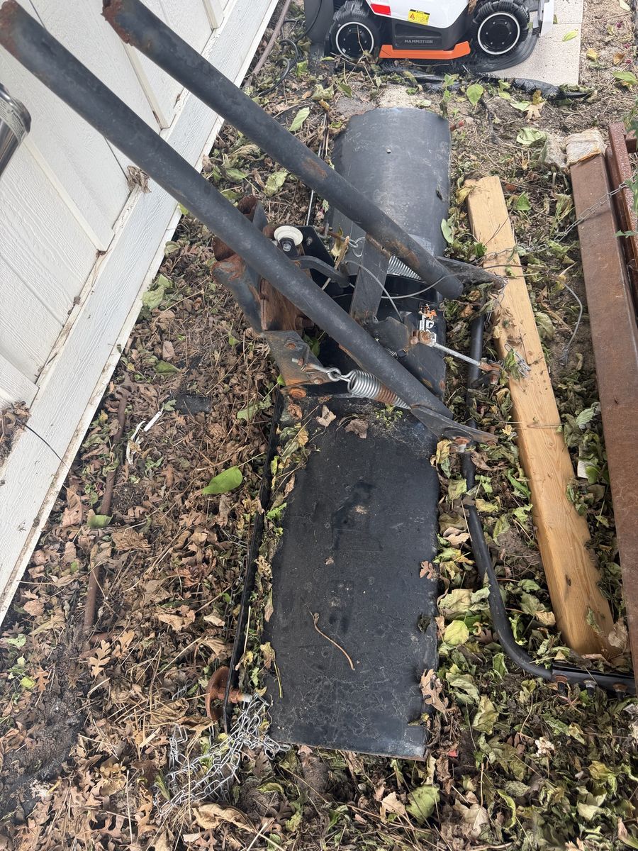 Free ATV Snow Blade - Top bar, Needs Welding Repair - Free Pick-Up