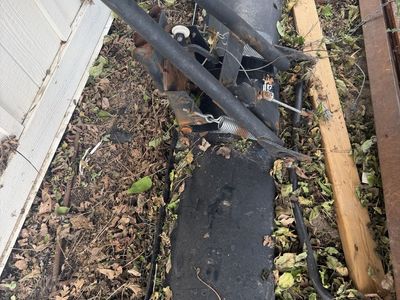 Free ATV Snow Blade - Top bar, Needs Welding Repair - Free Pick-Up