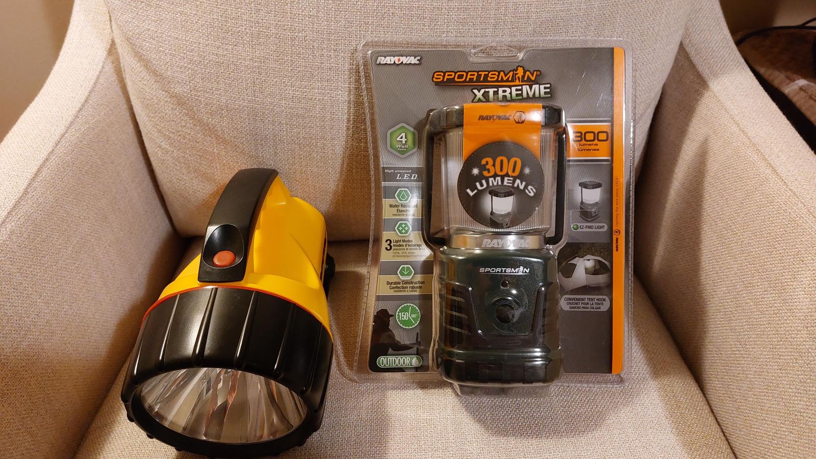 Lantern and Flashlight Combo