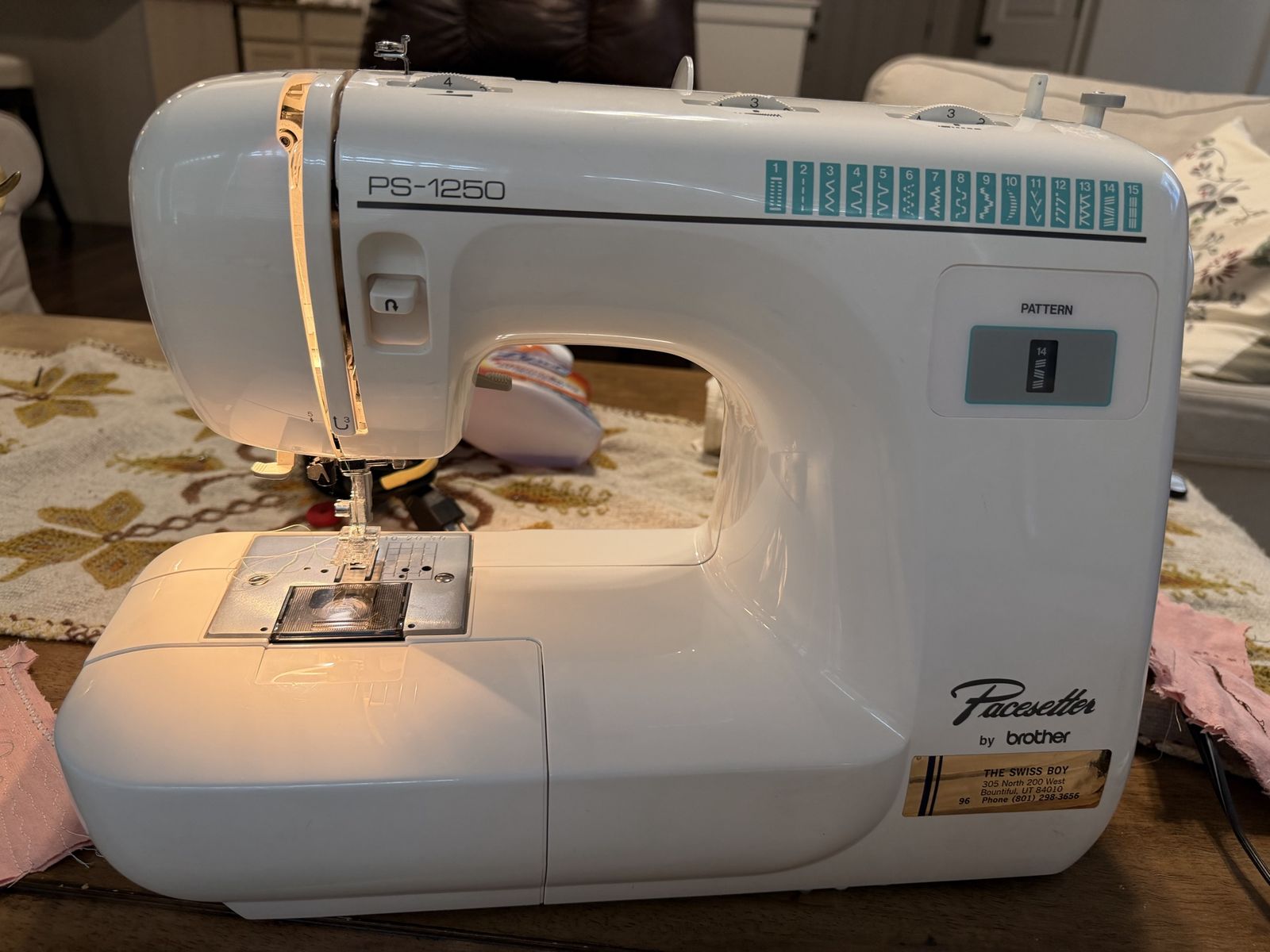 Brother Pacesetter PS-1250 Sewing Machine