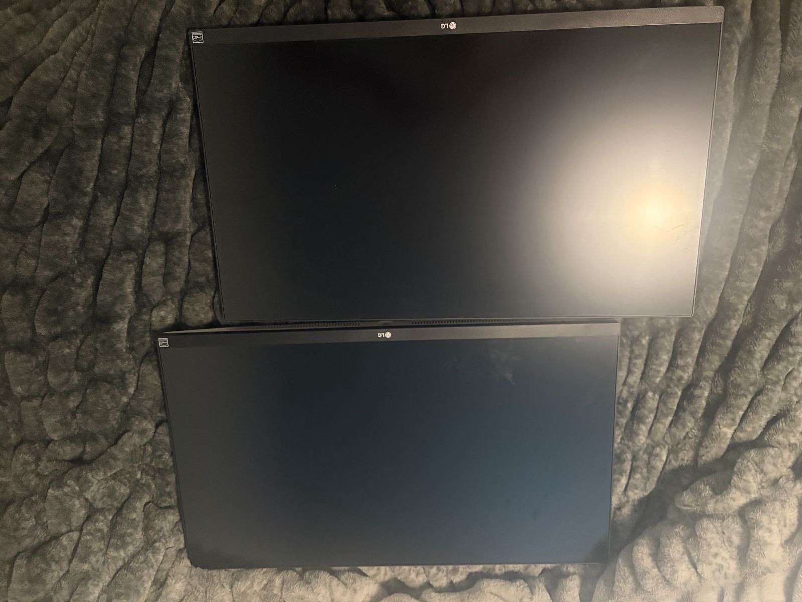 Pair of LG 27UP600-W 27-Inch 4K UHD IPS Computer Monitors $400 OBO
