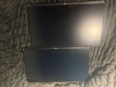 Pair of LG 27UP600-W 27-Inch 4K UHD IPS Computer Monitors $400 OBO
