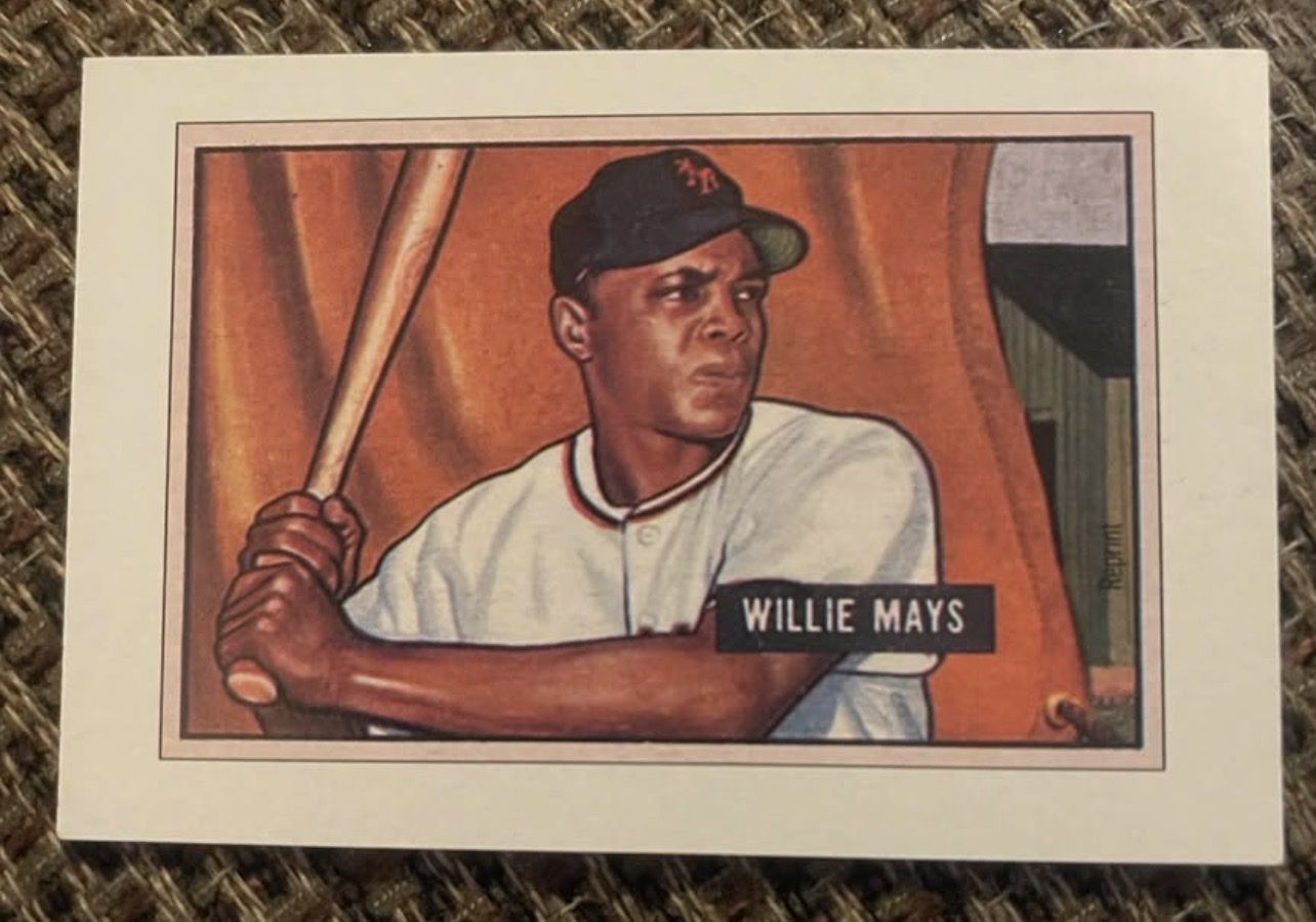 Willie Mays 1989 Replica Sweepstakes Card