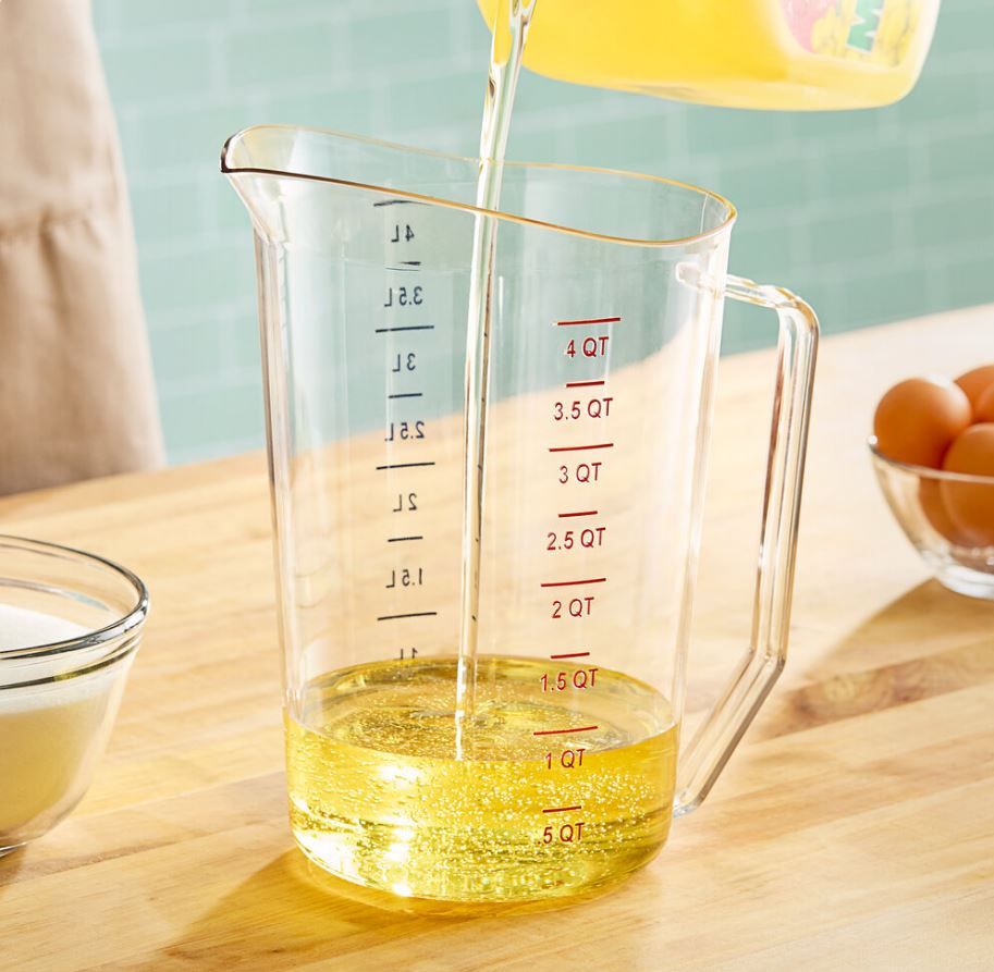 NEW! 4 Quart Measuring Cup – Clear Polycarbonate