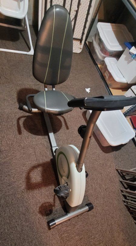 Recumbent Exercise Bike - Compact Home Fitness