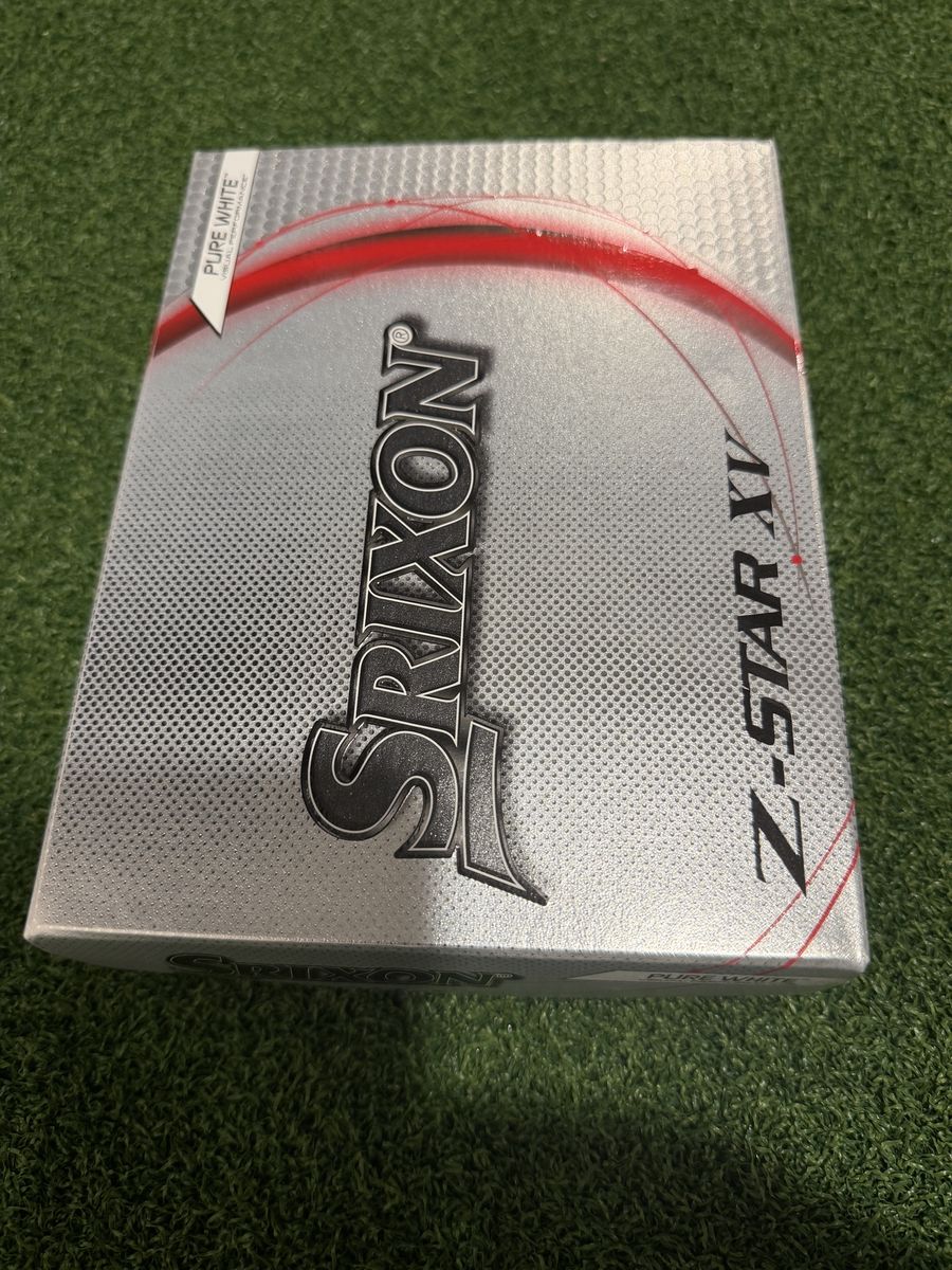 Srixon Z Star XV Pure White Golf Balls Dozen