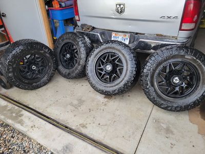 8x170 18x9 Gear off road wheels and tires ford powerstroke