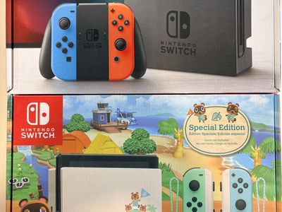 Nintendo Switch and Controllers