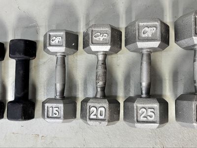 CAP Metal Dumbbell Set