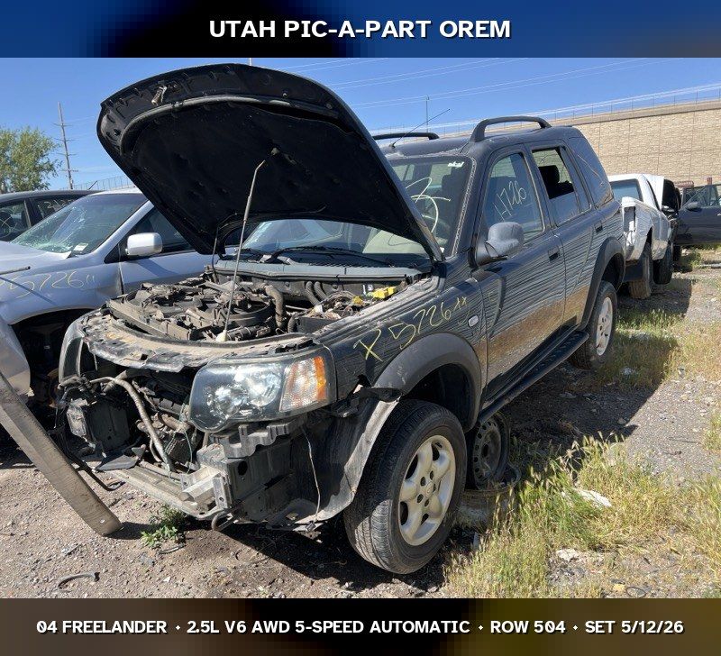 2004 Land Rover Freelander Parts - UTPAP Orem