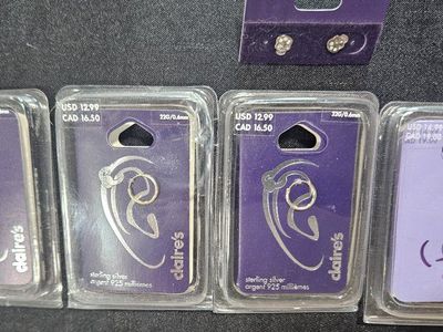 New Sterling Silver and Stainless Steel Body Jewelry Piercing