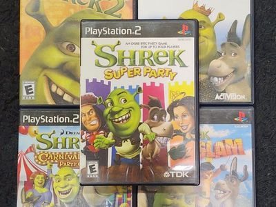 Shrek PS2 game lot
