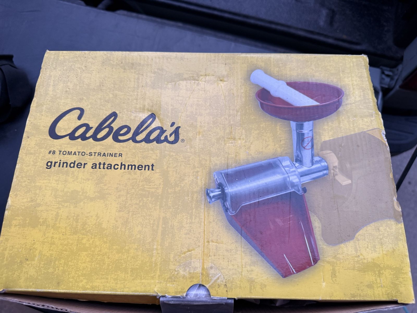 Cabela's #8 Tomato-Strainer Grinder Attachment