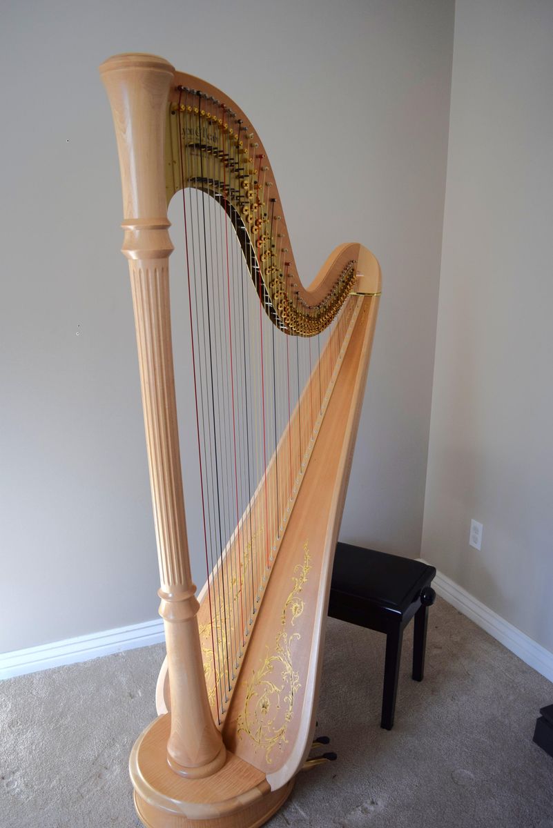 Lyon & Healy Concert Grand Harp