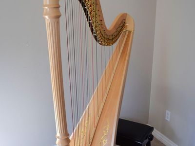 Lyon & Healy Concert Grand Harp