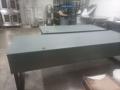 Sturdy Commercial Office Desks / Worktables (Set of 2)