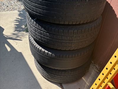 Set of 4 Falken Wildpeak H/T01 Tires 255/70R16 on OEM Ford 16" Alloy Wheels