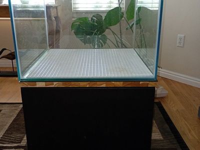 50 gallon glass Terrarium/Aquarium Tank with top and Stand - 24x18x24 inches
