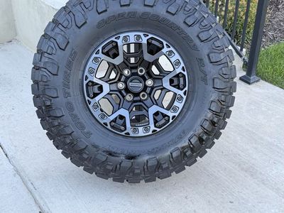 Ford Raptor R Rims and Tires 37/12.50R17 Toyo RT Pro