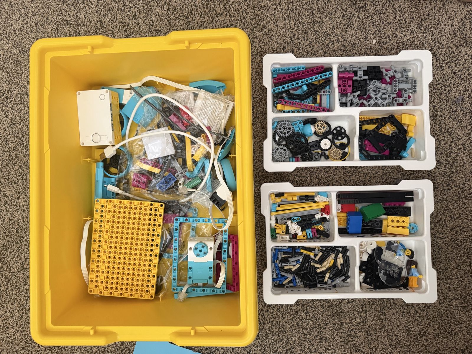 LEGO Education SPIKE Prime Set with Storage Bin and Trays