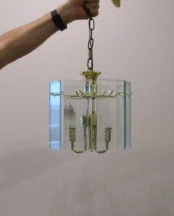 Chandelier 9 in tall and 10 in diameter