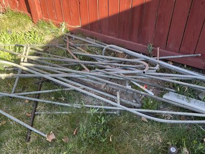 FREE - Galvanized Steel Pipe -Scrap Metal