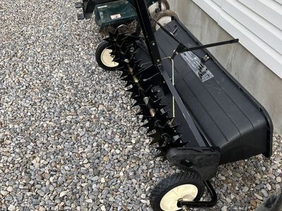 Craftsman 42" spiker spreader (new, unused) for sale