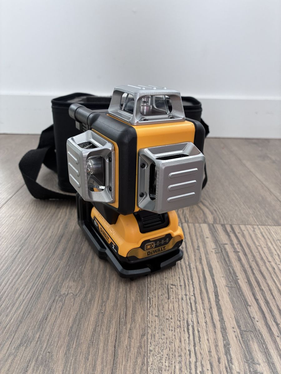 Dewalt Laser Level 360 Self Leveling, 3 Way Green