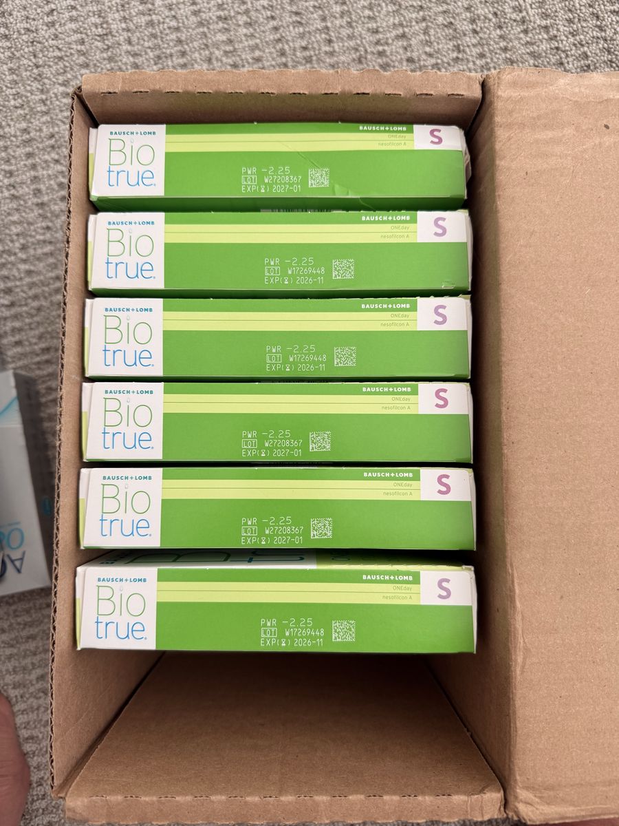 BioTrue soft lenses