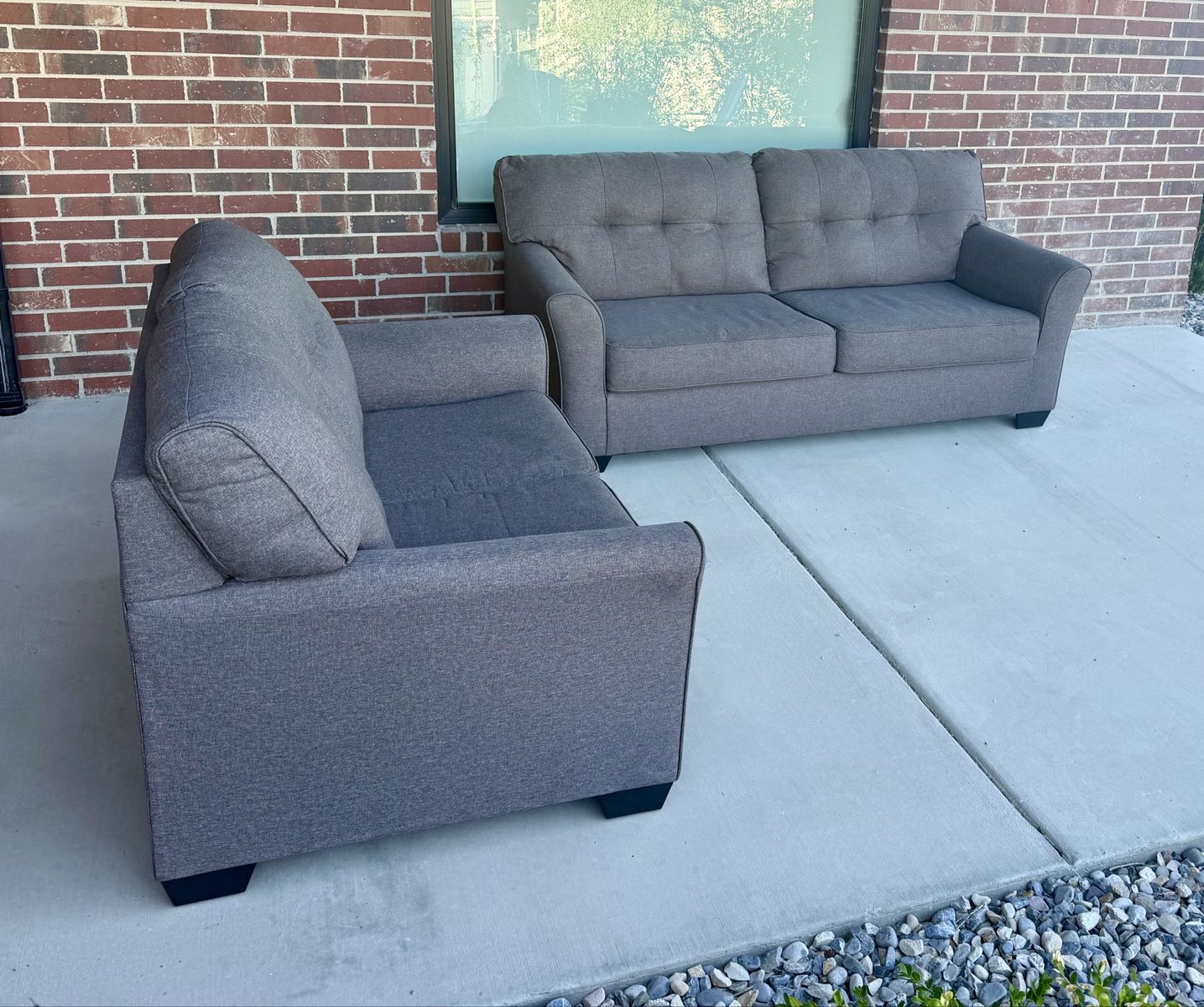 Ashley Furniture sofa and loveseat