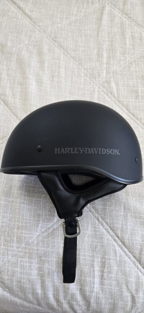 Harley-Davidson Overdrive Low Profile 1/2 Helmet - Matte Black XL