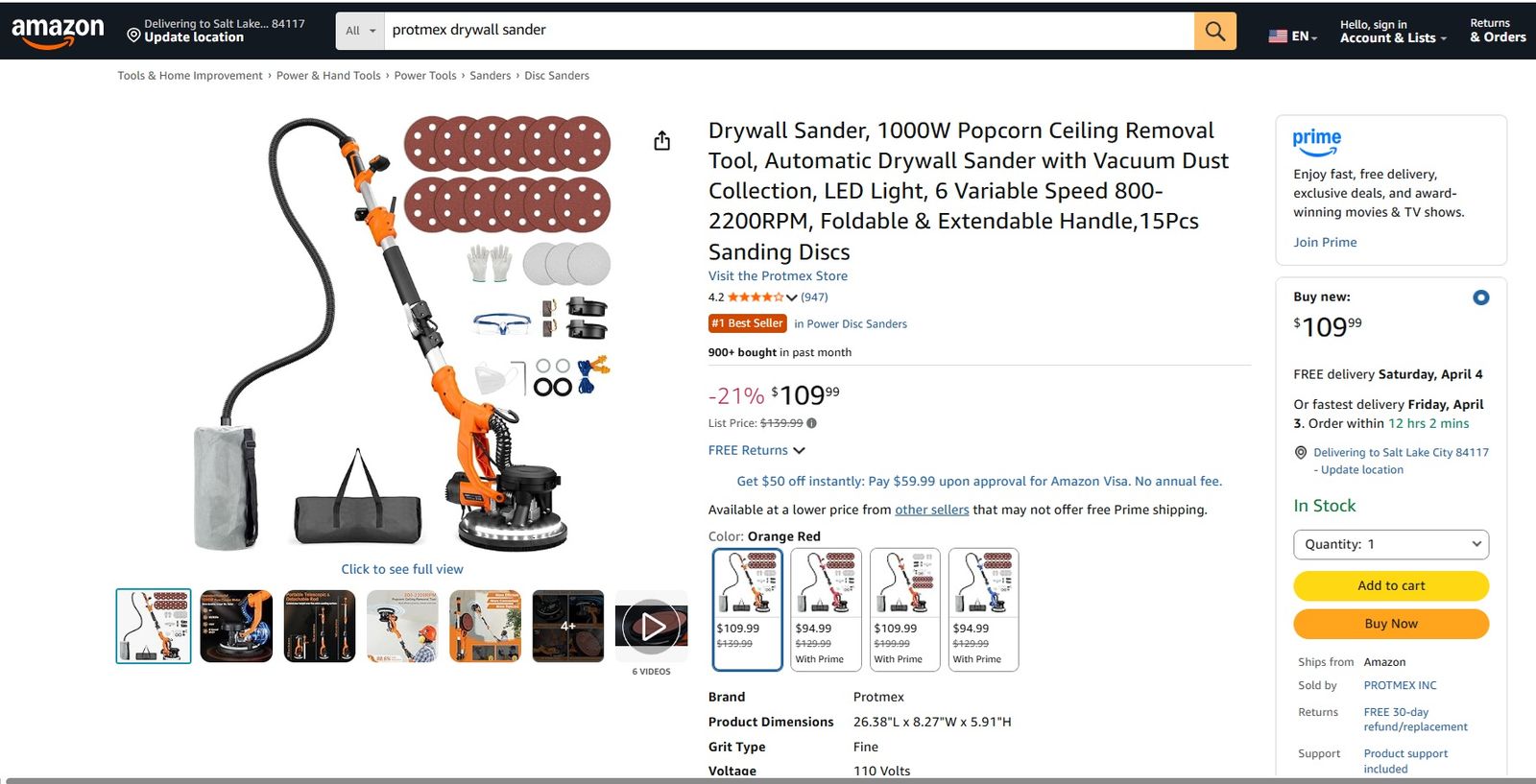 Drywall Sander/Vacuum.