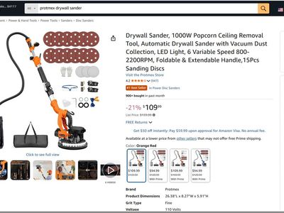 Drywall Sander/Vacuum.