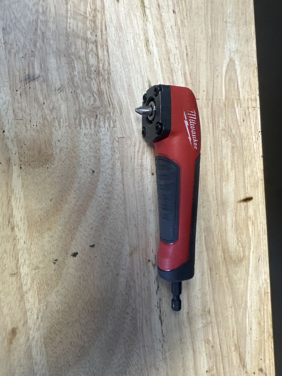 Milwaukee Right Angle Drill Attachment - Compact Design for Tight Spaces