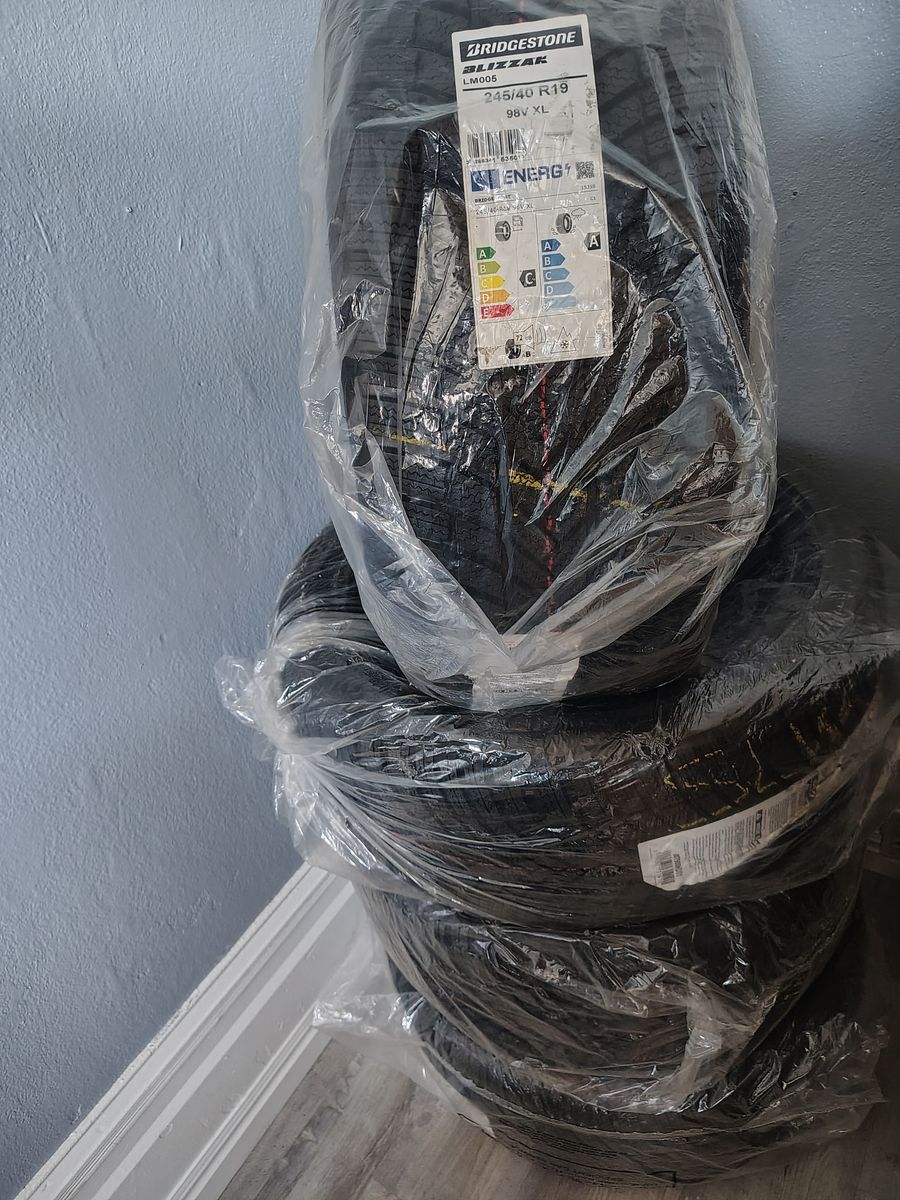 I'm selling all four of my new blizzak tires.